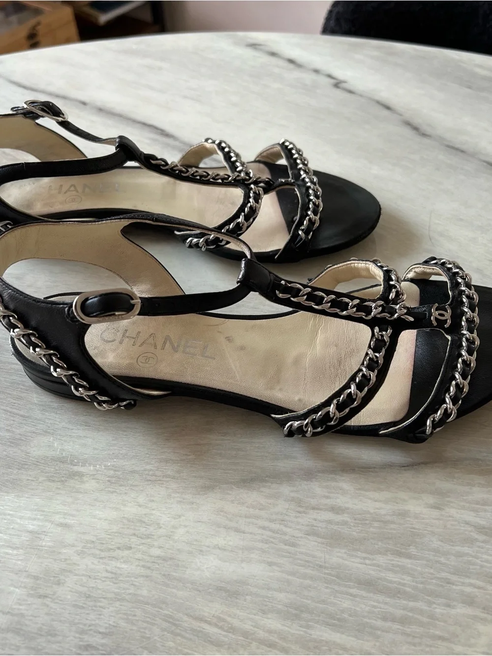 Chanel Gladiator Sandals